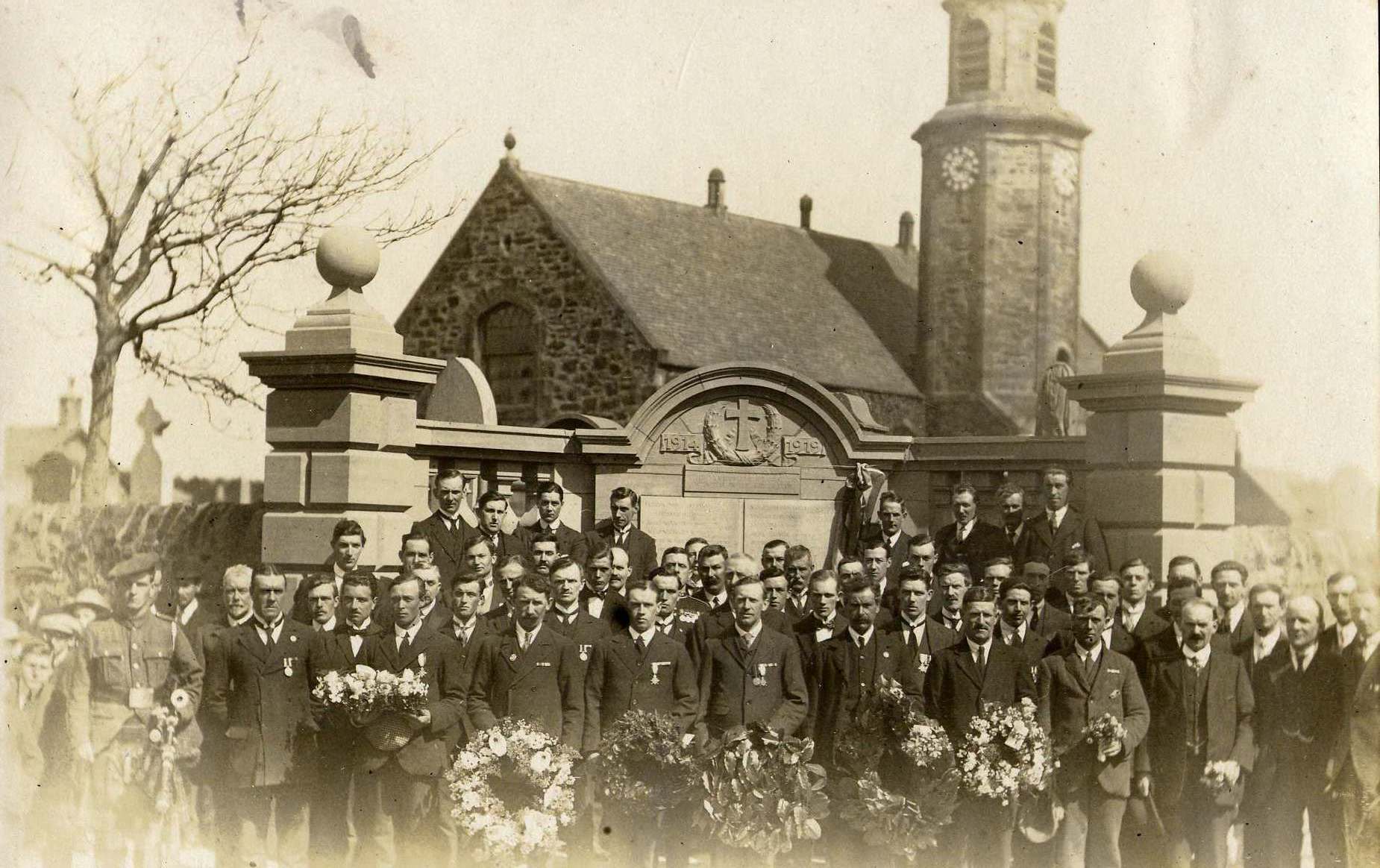 Unveilling Ceremony 24 April 1921